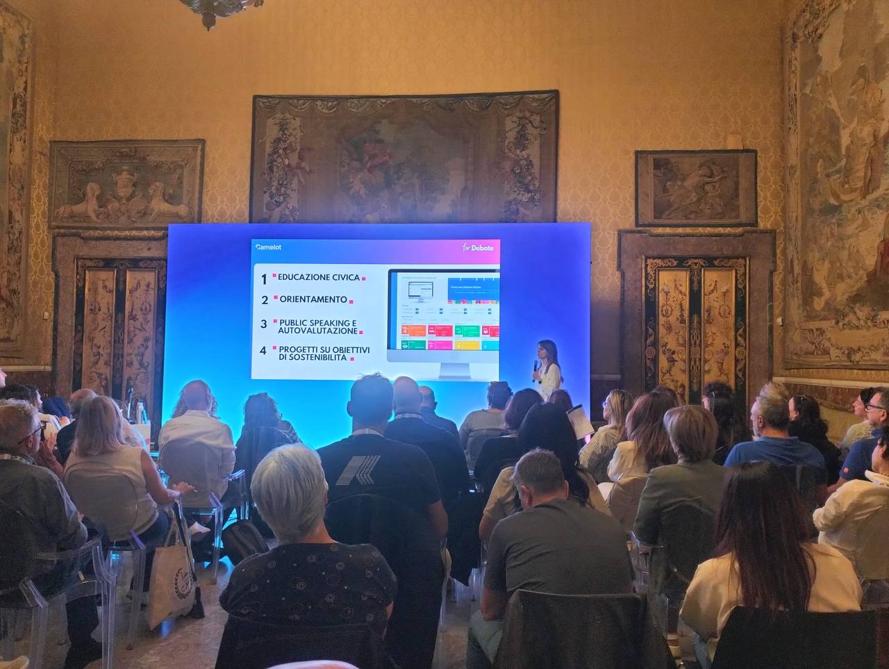 Enrica Sabatini a Next Generation AI 2025, Ministero dell'Istruzione e del Merito, Napoli
